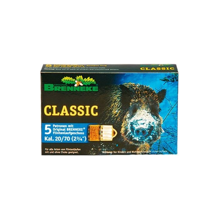 Amunicja Brenneke kal. 20/70 Classic 24g